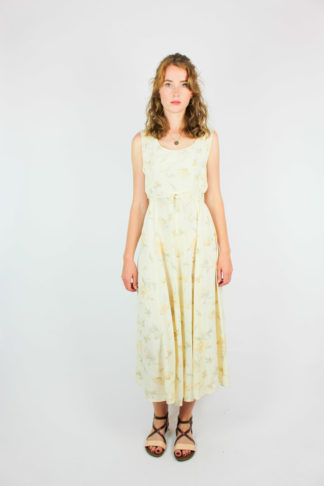 Secondhand Sommerkleid Gelb