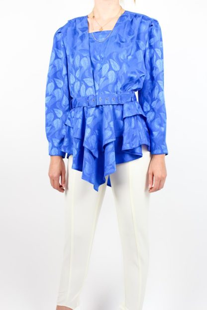 Damenbluse Blau