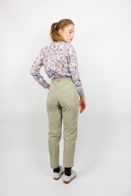 Wildlederhose Hellbraun