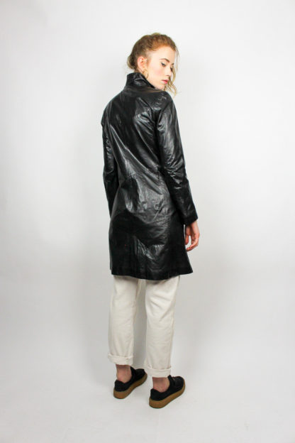 Lederjacke Schwarz