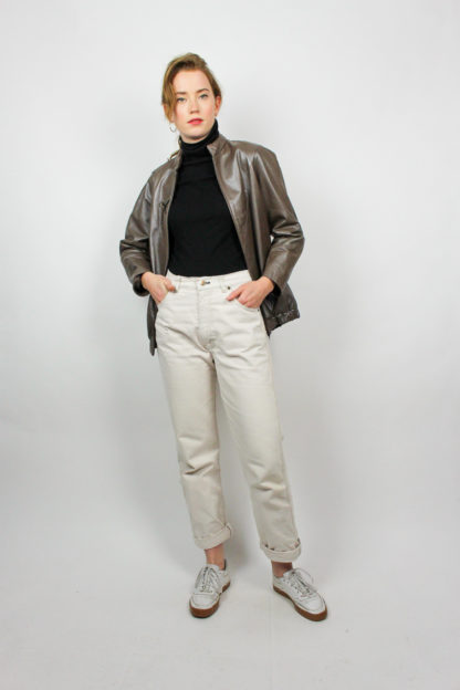 Elegante Lederjacke