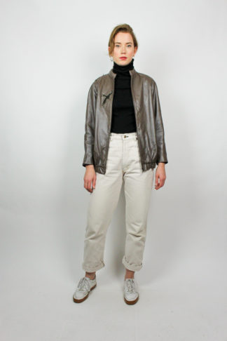 Vintage Lederjacke