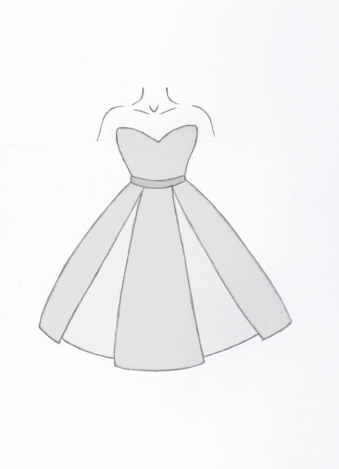 Brautkleid 50er Jahre