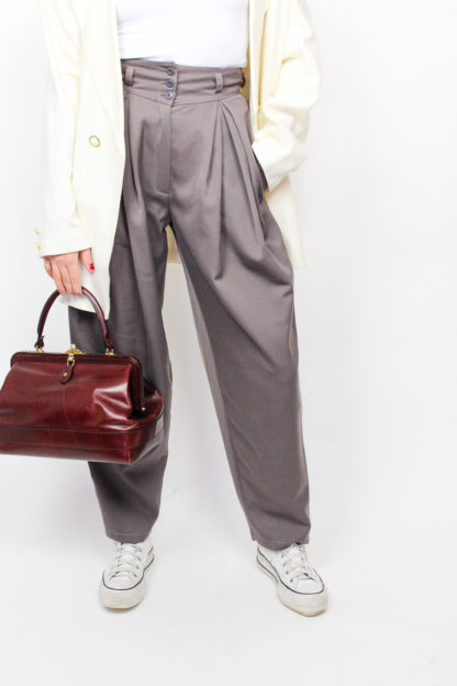 Vintage Bundfaltenhose