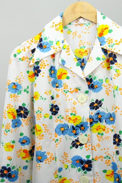 Bluse Blumenmuster