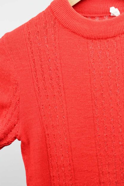 Roter Pullover