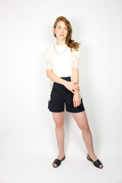 Damenshort Schwarz