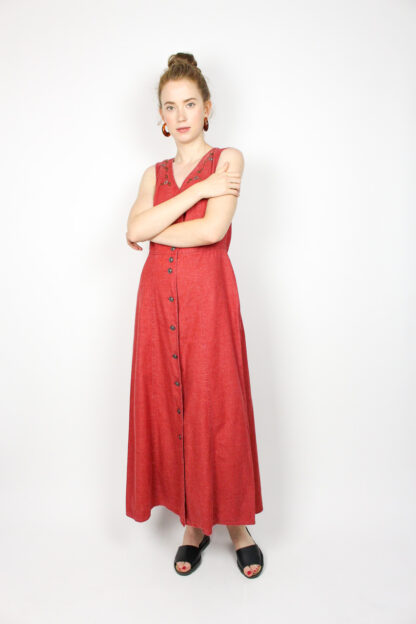 Langes Kleid