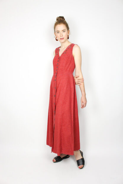 Vintage Maxikleid