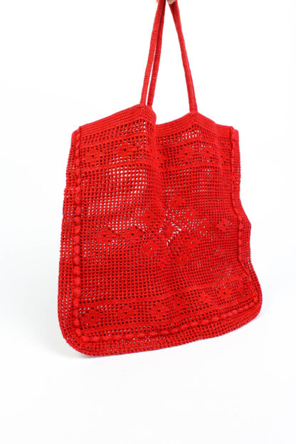 Henkeltasche Rot