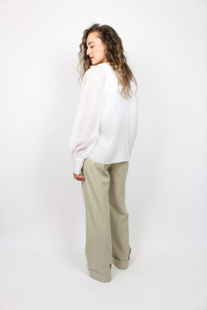 Schlaghose Beige