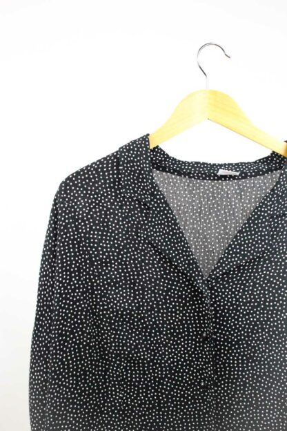 Sommerbluse Schwarz