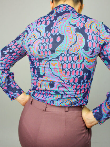 Bluse Blau