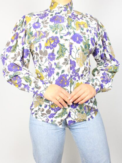 Bluse Blumenmuster