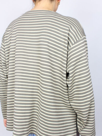 Strickjacke Gestreift