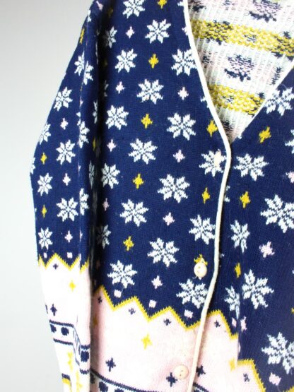 Cardigan Blau
