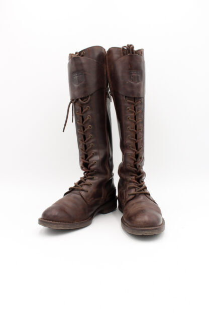 Schaftstiefel Braun