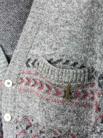 Strickjacke Grau