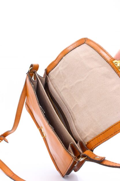 Ledertasche Hellbraun