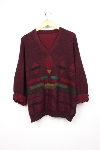 Pullover Burgund