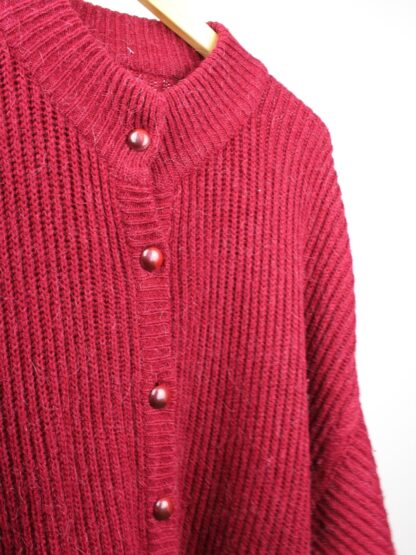 Strickjacke Bordeaux