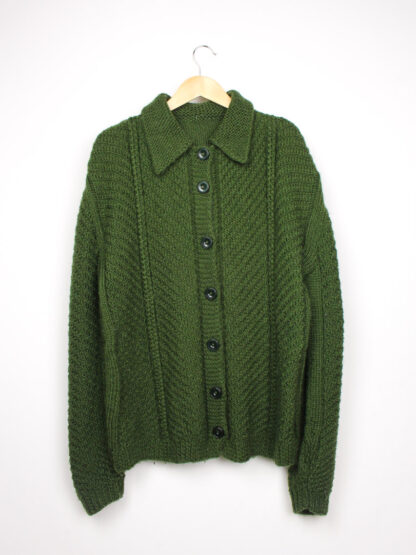 Strickjacke Grün