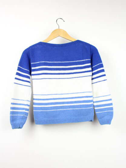 Vintage Pullover Blau