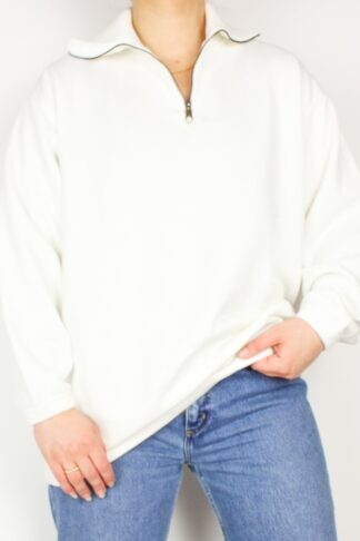 Oversize Half Zip Sweater