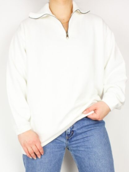 Oversize Half Zip Sweater
