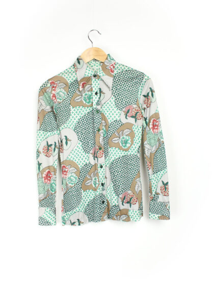 Bluse Blumen