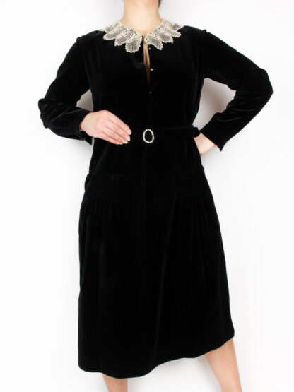 Midikleid Schwarz