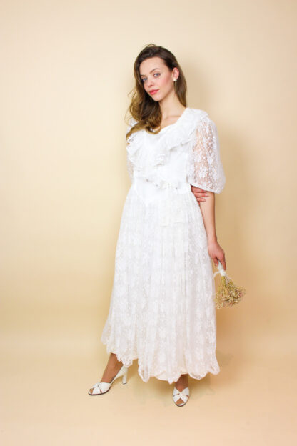 Vintage Brautkleid 80er