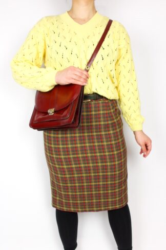 Vintage Pullover Gelb