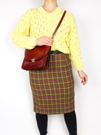 Vintage Pullover Gelb