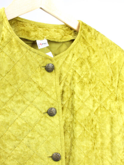 Gelbe Vintage Jacke