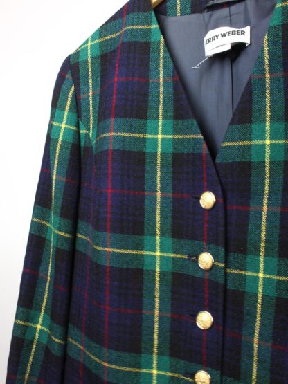 Karierter Blazer