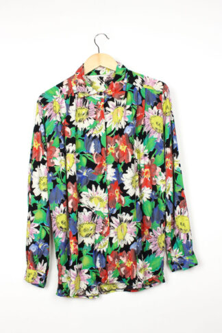 Vintage Bluse Langarm