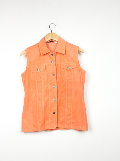 Vintage Weste Apricot