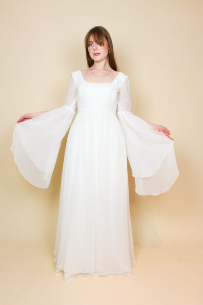 Brautkleid Lang Weiß
