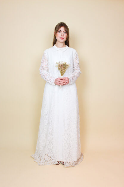 Hochzeitskleid Spitze Weiß