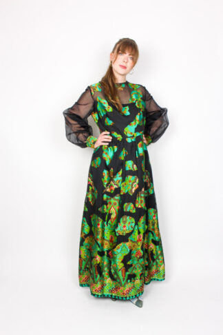 Vintage Abendkleid Schwarz