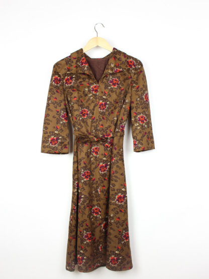 Vintage Kleid Braun