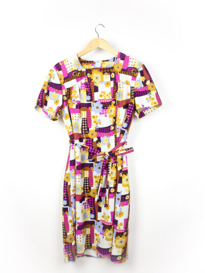 Vintage Kleid Bunt