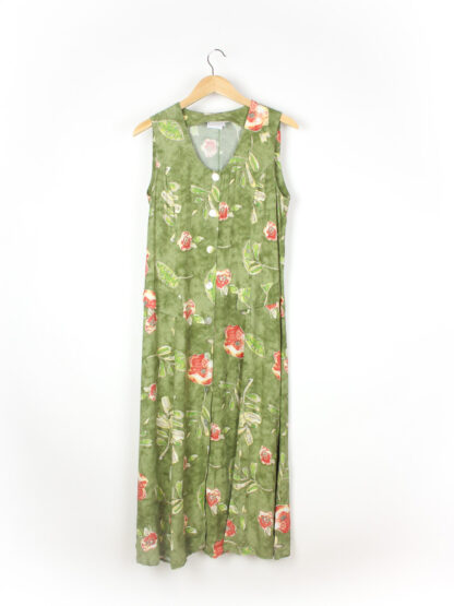 Vintage Maxikleid Grüne