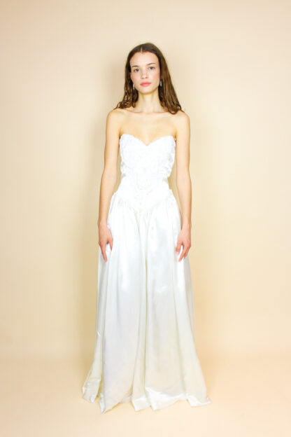 Brautkleid Herzausschnitt