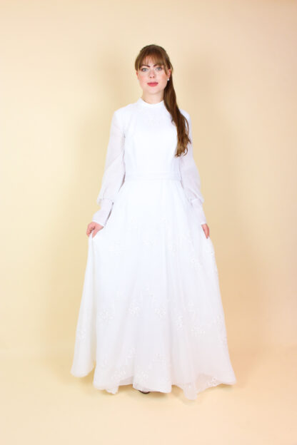 Brautkleid Puffärmel