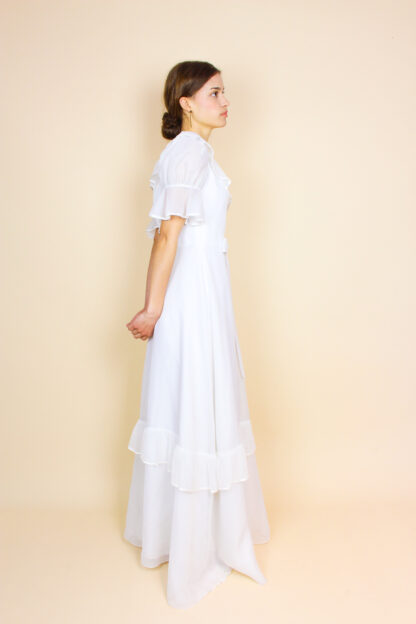 Brautkleid Weiß Lang