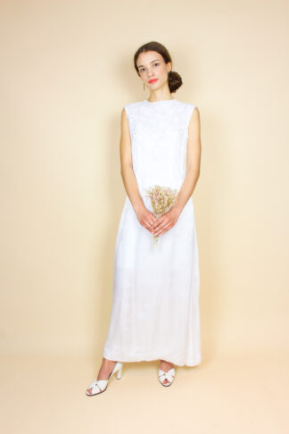 Vintage Brautkleid Schlicht