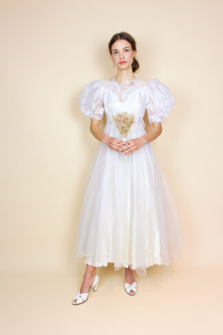 Vintage Brautkleid Transparent
