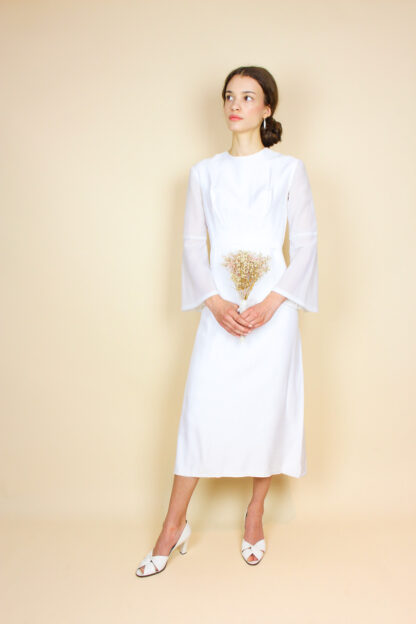 Vintage Kleid Langarm